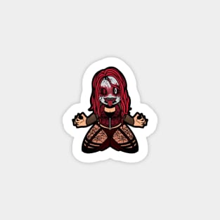 Spooky Wrestler Sticker